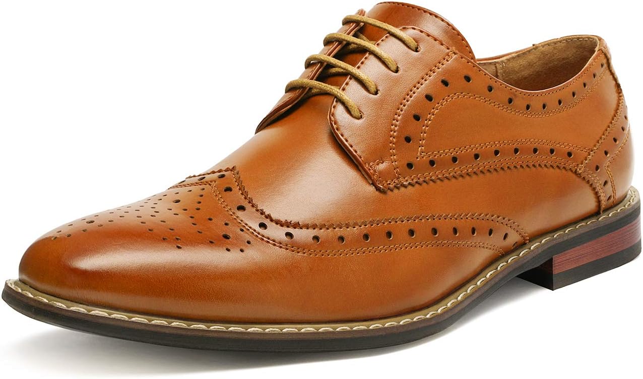 Bruno Marc Mens Oxfords Shoes Men's Lace-ups Formal Dress Shoes for Men 9.5 UK P...
