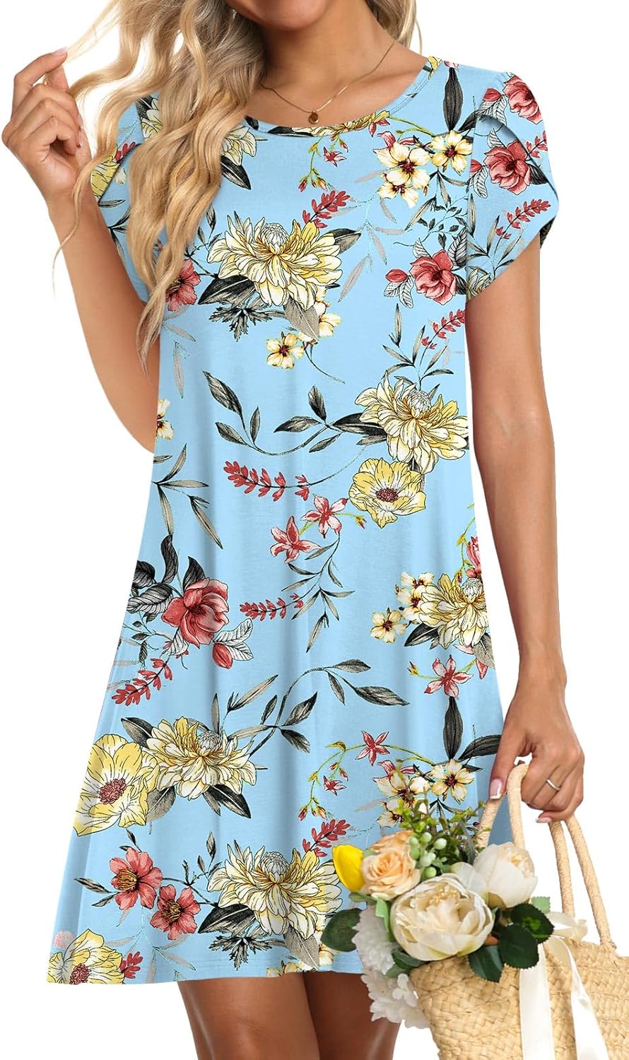 HOTGIFT Women's Summer Cover Ups, Special Loose Soft Cover Up for Swimwear, Inno...