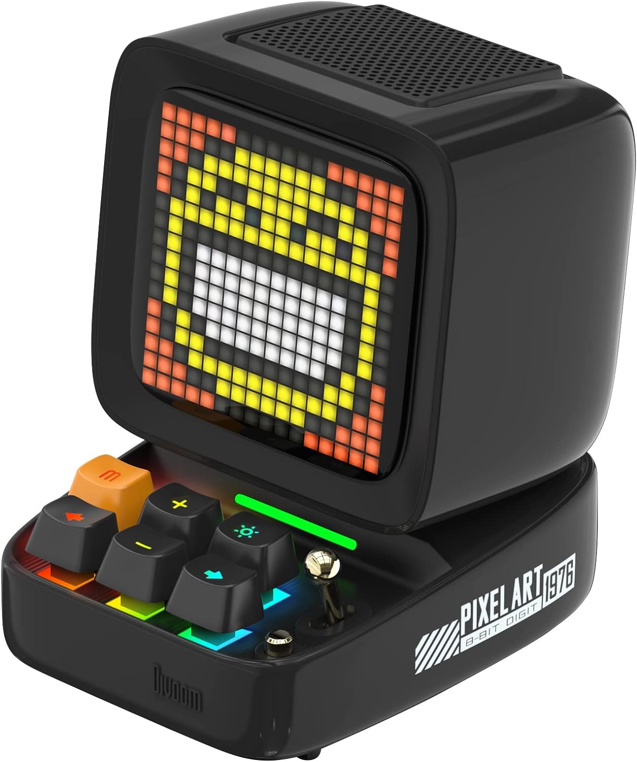 Divoom Ditoo Retro Pixel Art Game Bluetooth Speaker with 16X16 LED App Controlle...