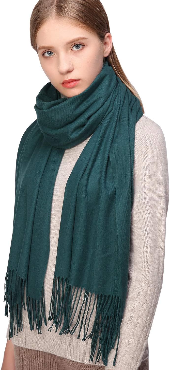 RIIQIICHY Women's Scarf Pashmina Shawls and Wraps for Evening Dress Bridesmaid W...