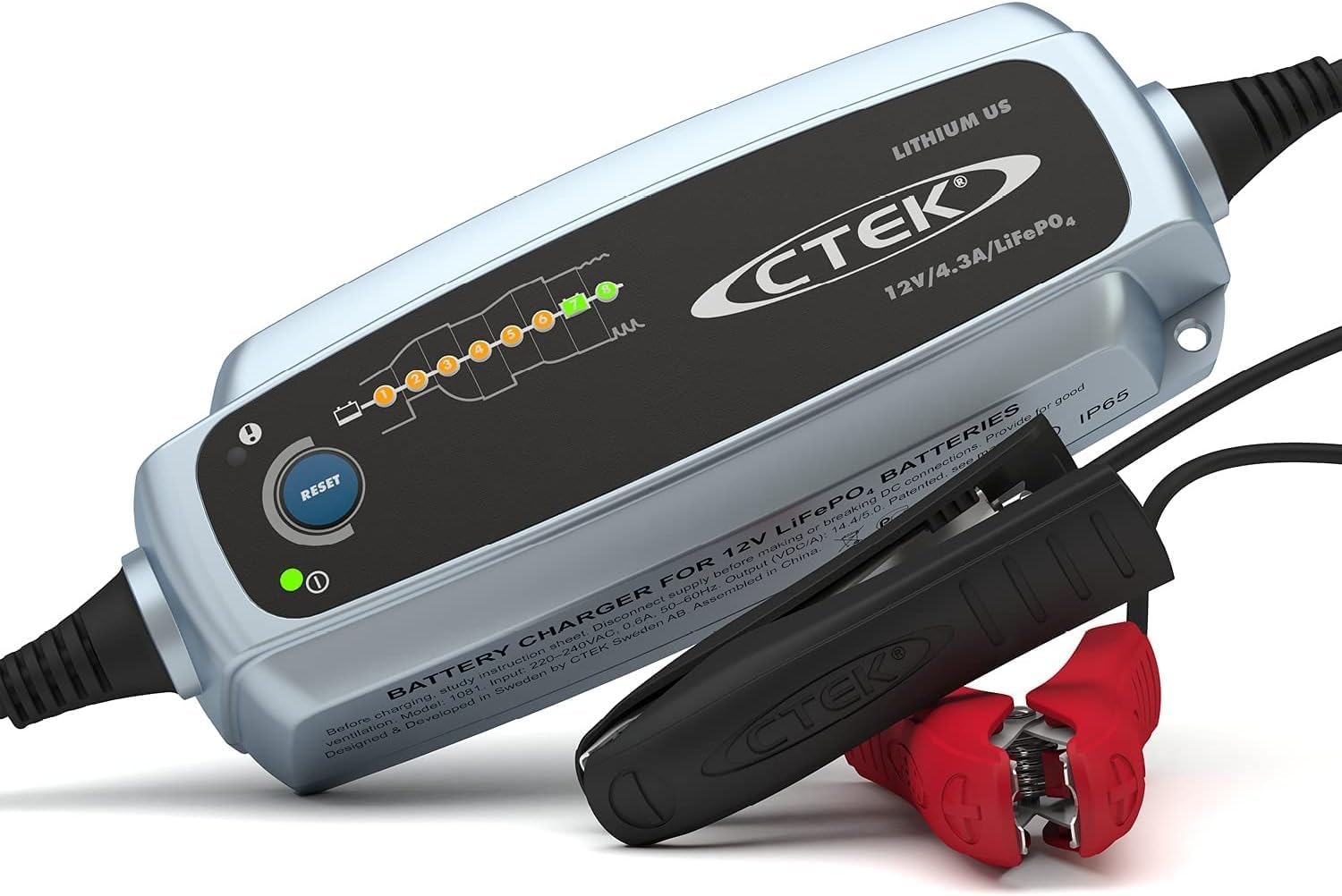 CTEK 56-926 LITHIUM US, Special Battery Charger With Fully Automatic Lithium Ion...