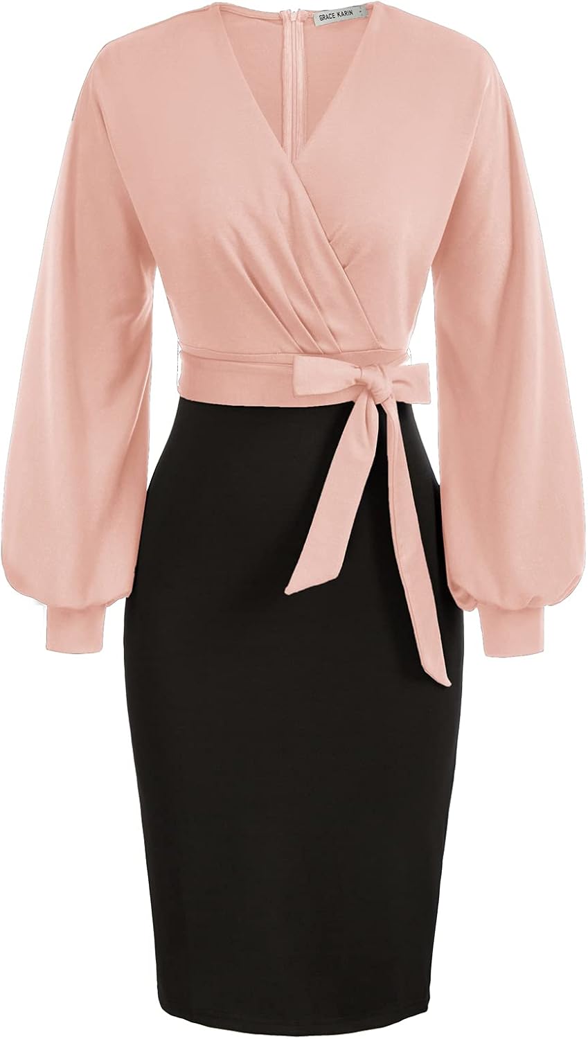 GRACE KARIN Women's Work Pencil Dress Wedding Gues...