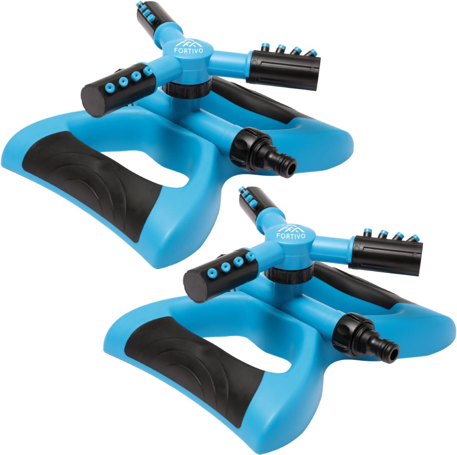 Blue Lawn Sprinkler, Special Garden Sprinkler for Automatic 360 Rotating Adjusta...