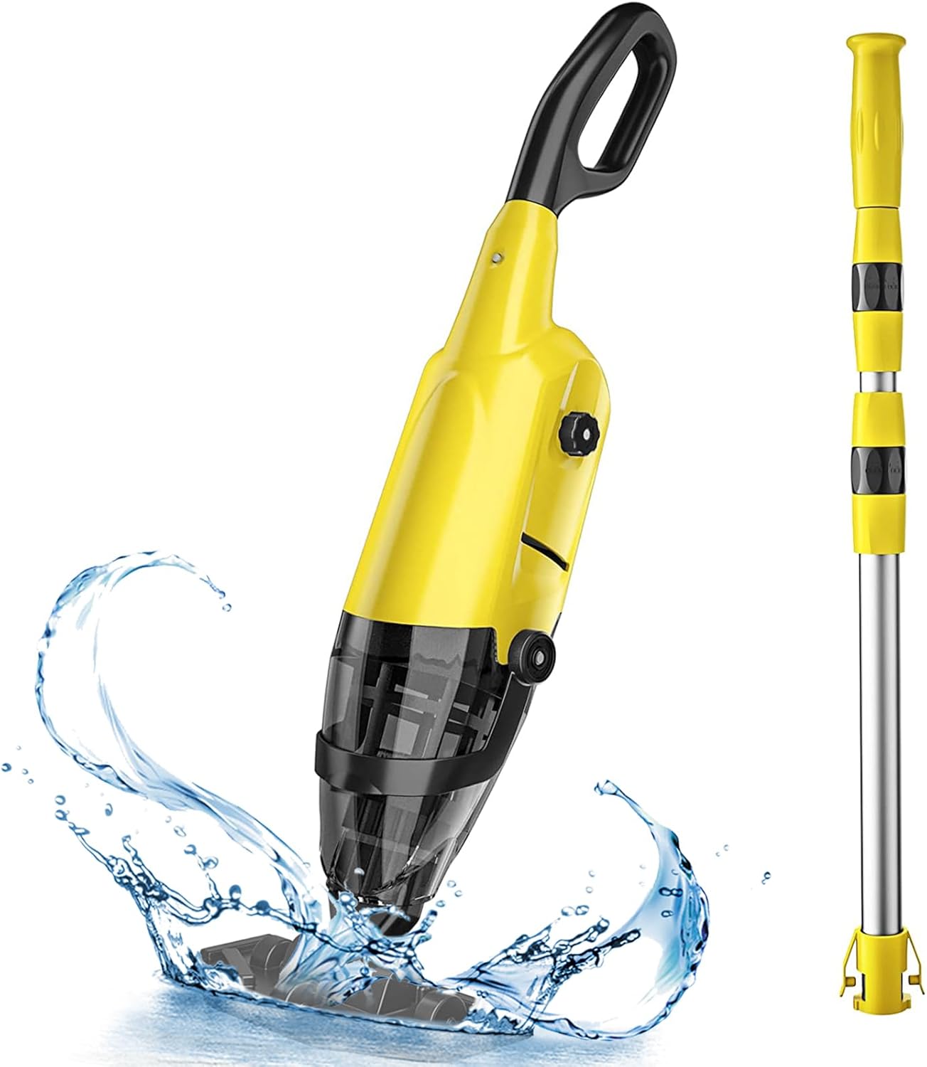 Efurden Handheld Cordless Pool Vacuum, Special Pool Cleaner for Above Ground Poo...