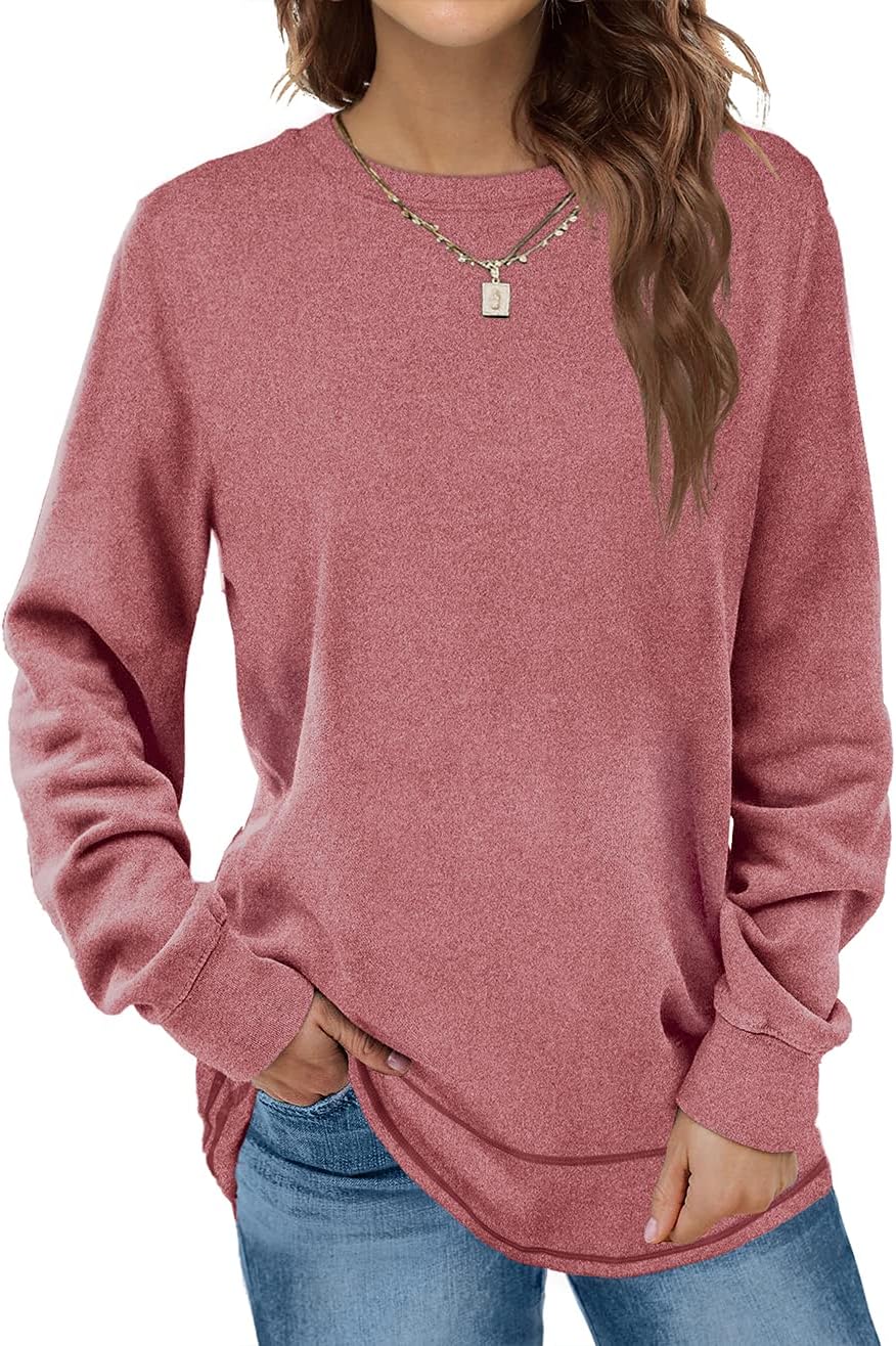 Dofaoo Sweatshirts, Special Crewneck Long Sleeve Shirts for Women, Innovative Tu...