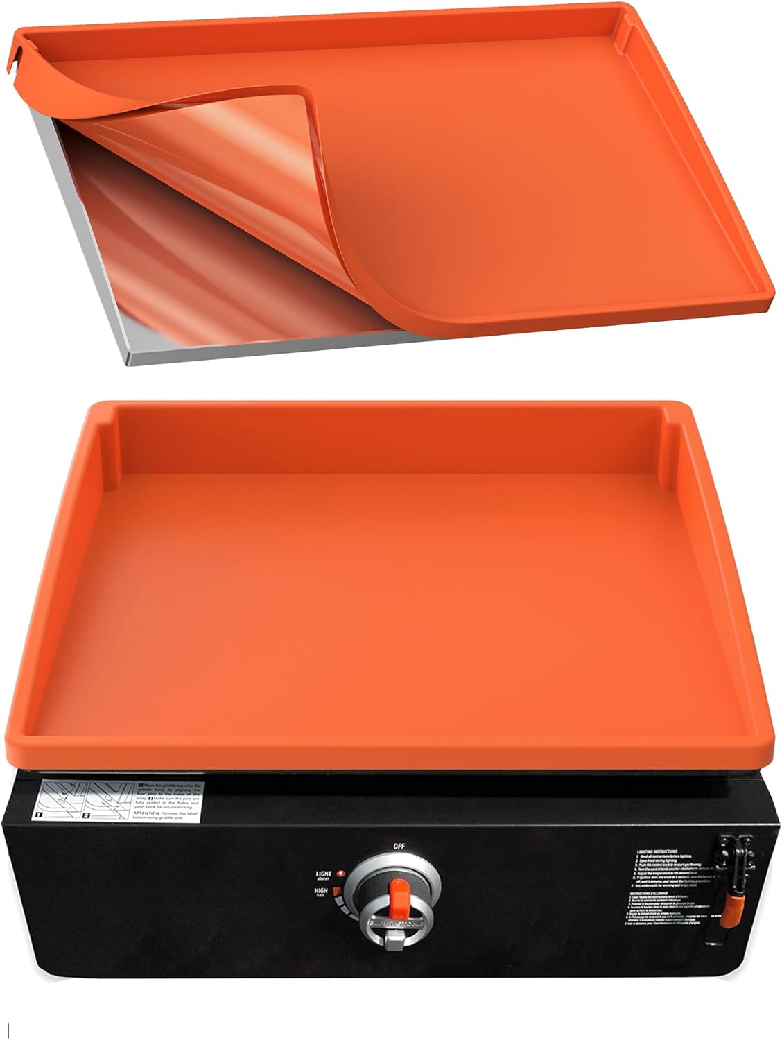 BANGIE Griddle Cover Mat for Blackstone 17 Inch Gr...