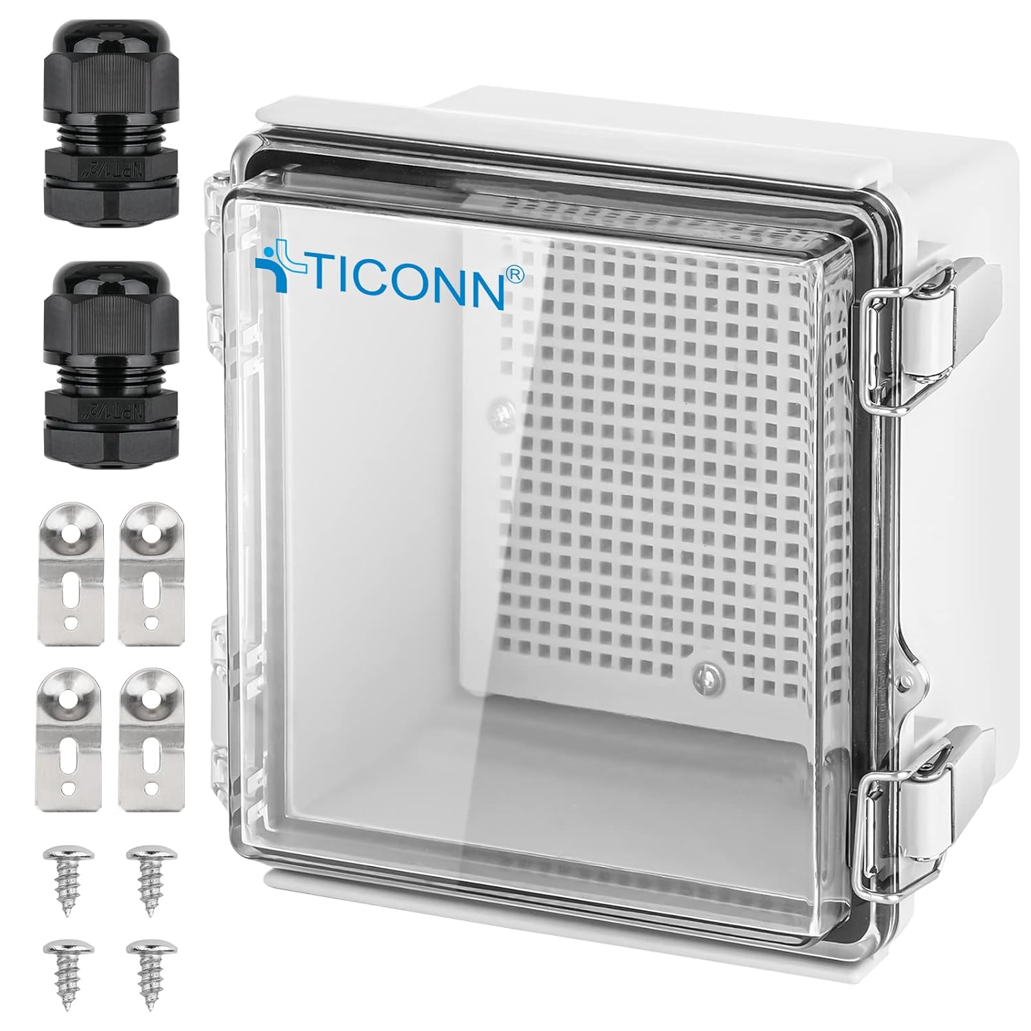 TICONN Waterproof Electrical Junction Box IP67 ABS...