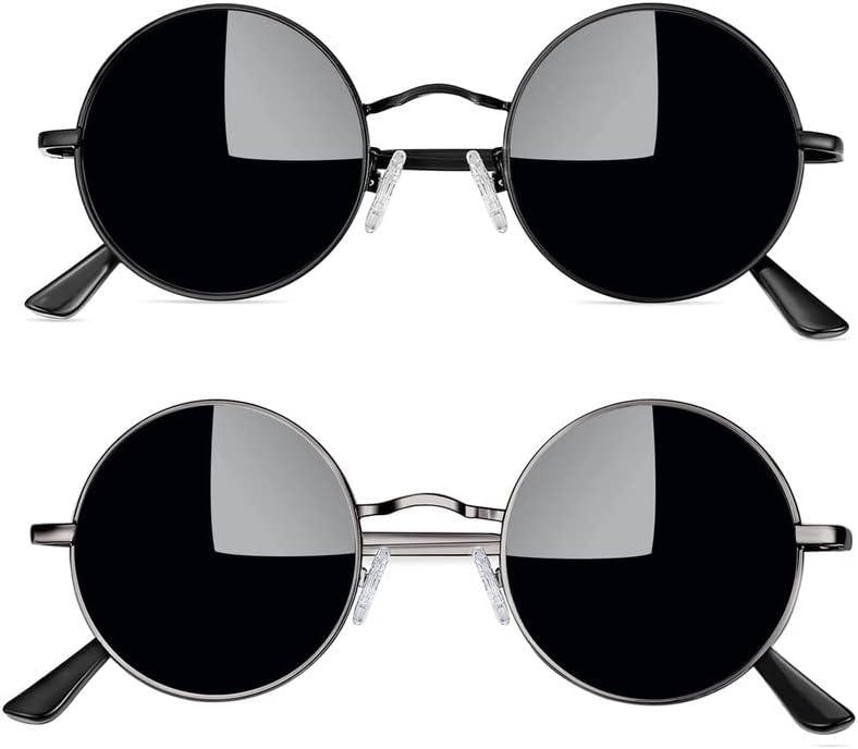 Joopin Hippie Round Sunglasses, Special Circle Sun Glasses for Women and Men, In...