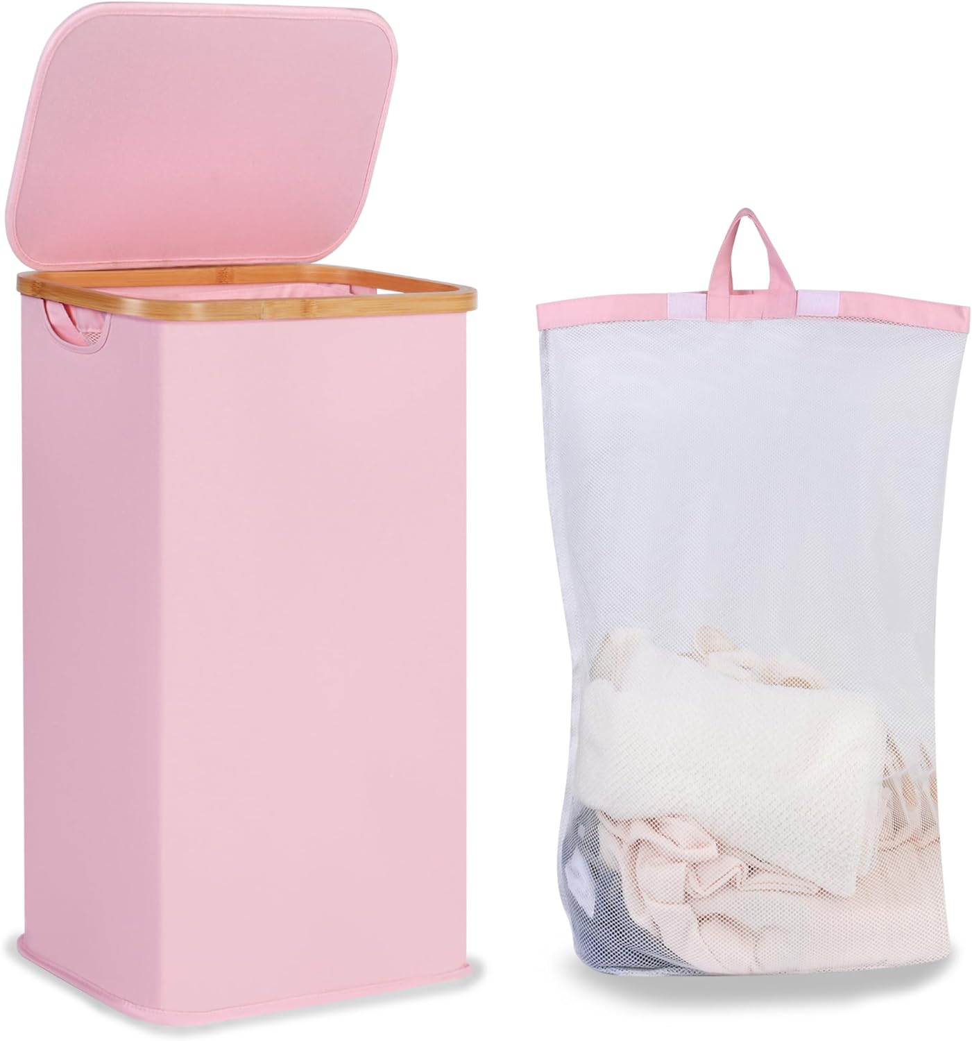 Laundry Hamper with Lid, Special Laundry Basket with Handle and Lid, Innovative...