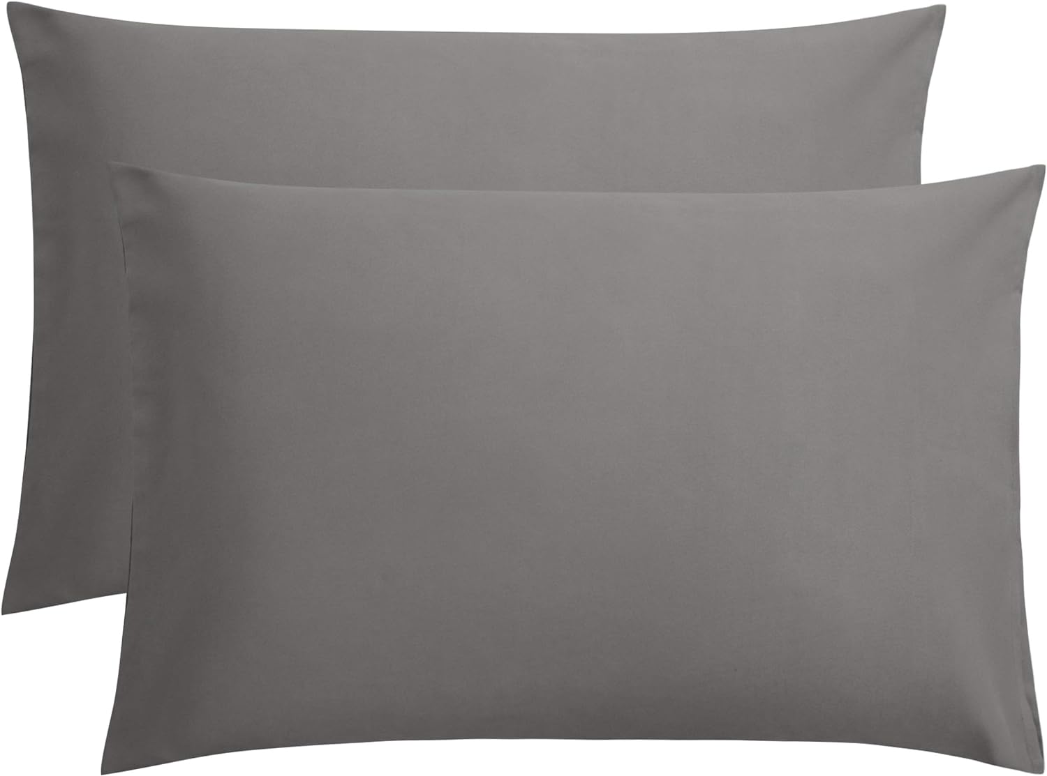 FLXXIE 2 Pack Microfiber Queen Pillow Cases, Special Pillowcases with Envelope C...