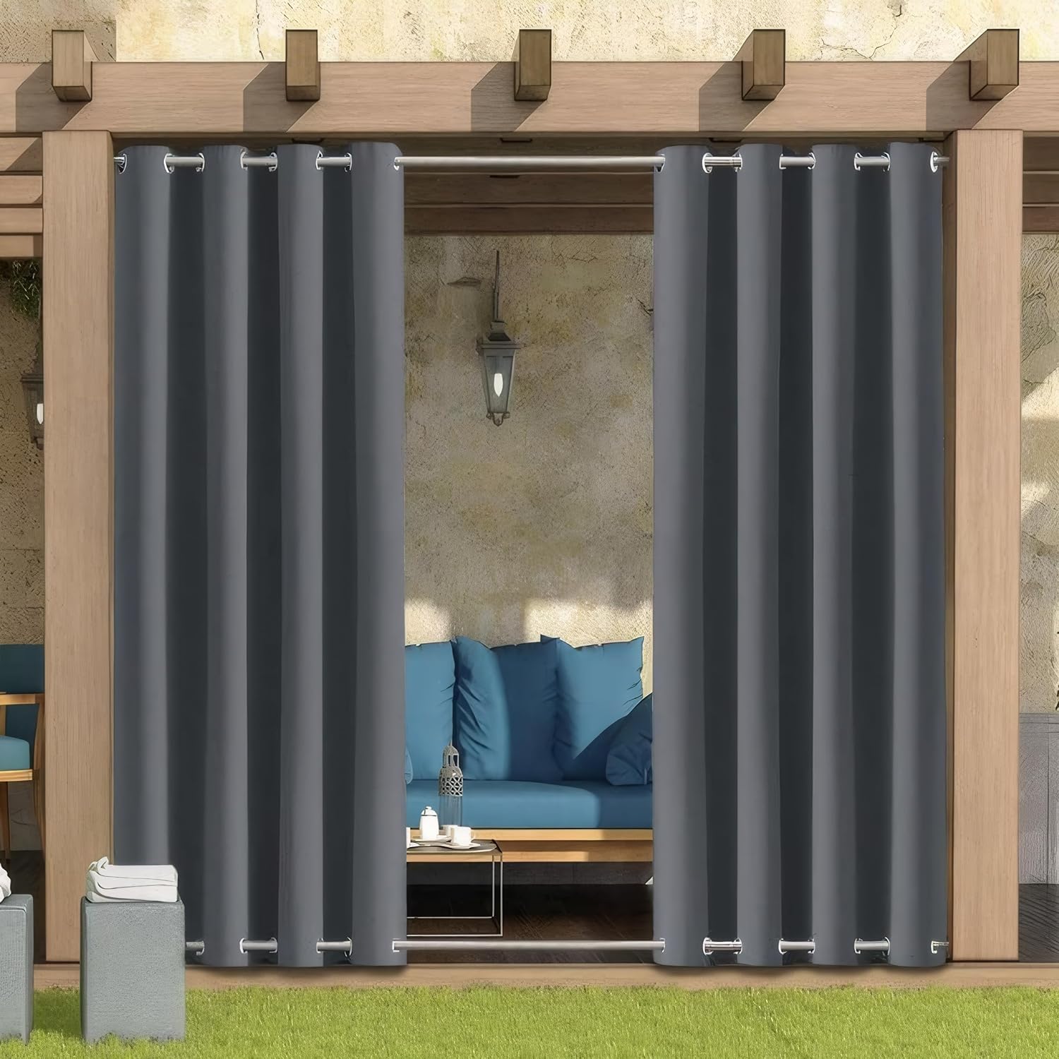 Outdoor Curtains, Special Curtains for Garden Patio Gazebo Pergola, Innovative W...