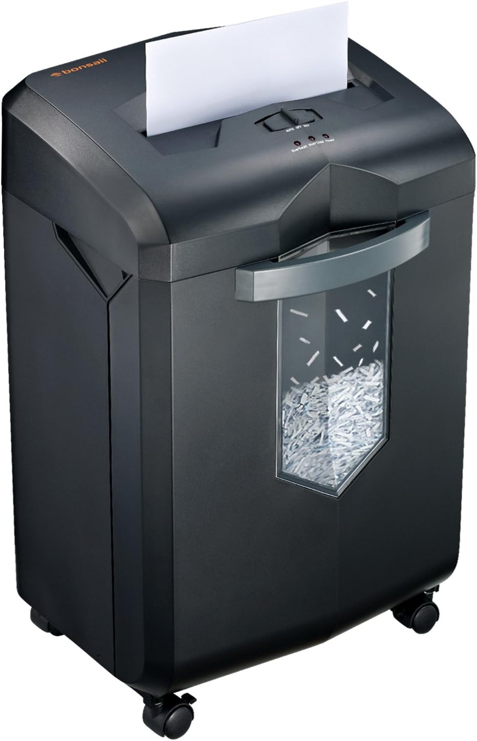 Bonsaii Paper Shredder, 18-Sheet 60-Minutes Shredder for Office Heavy Duty Cross...