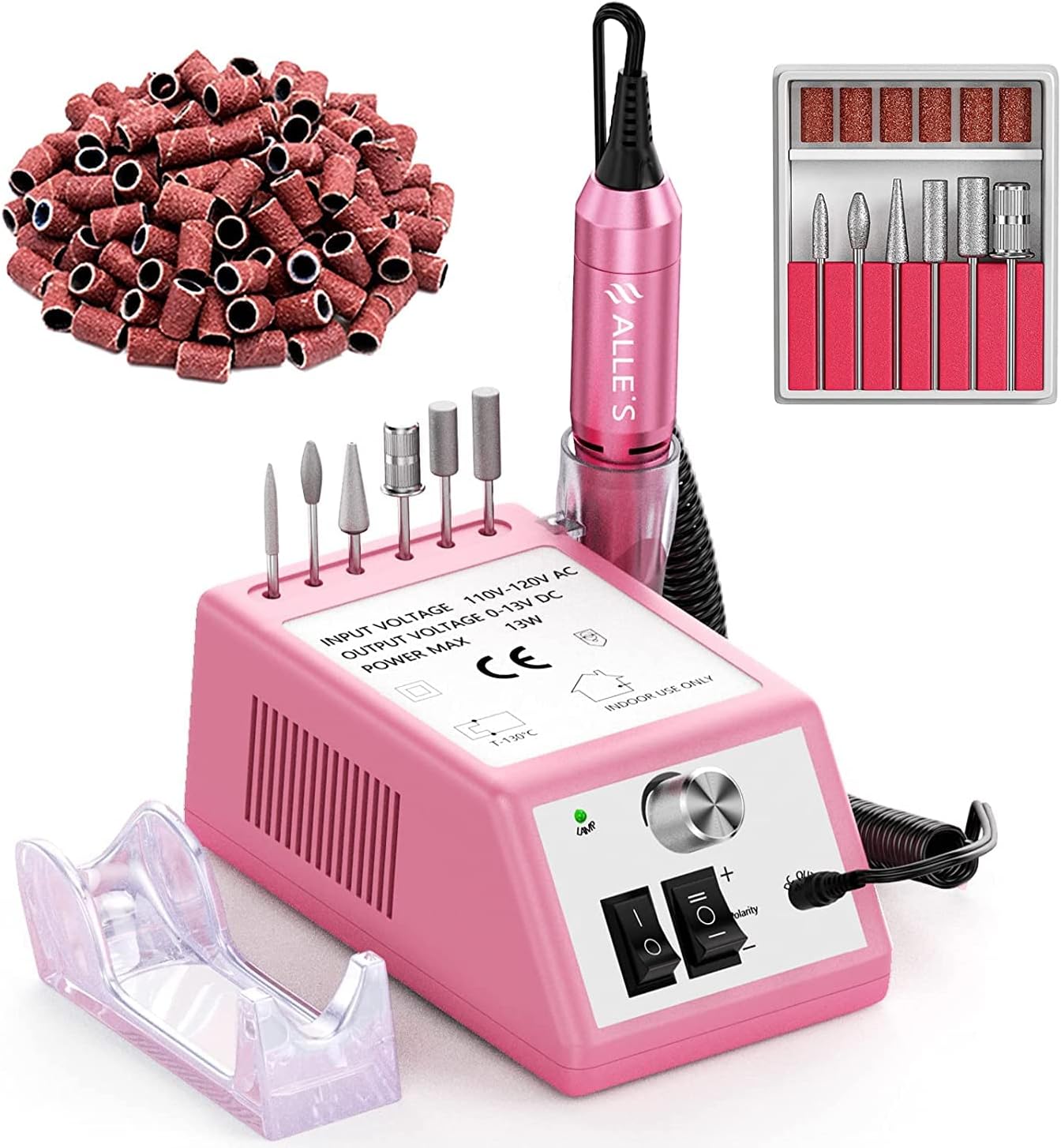 Nail Drill Machine, Special Professional Manicure Nail File Kit, Innovative 2000...