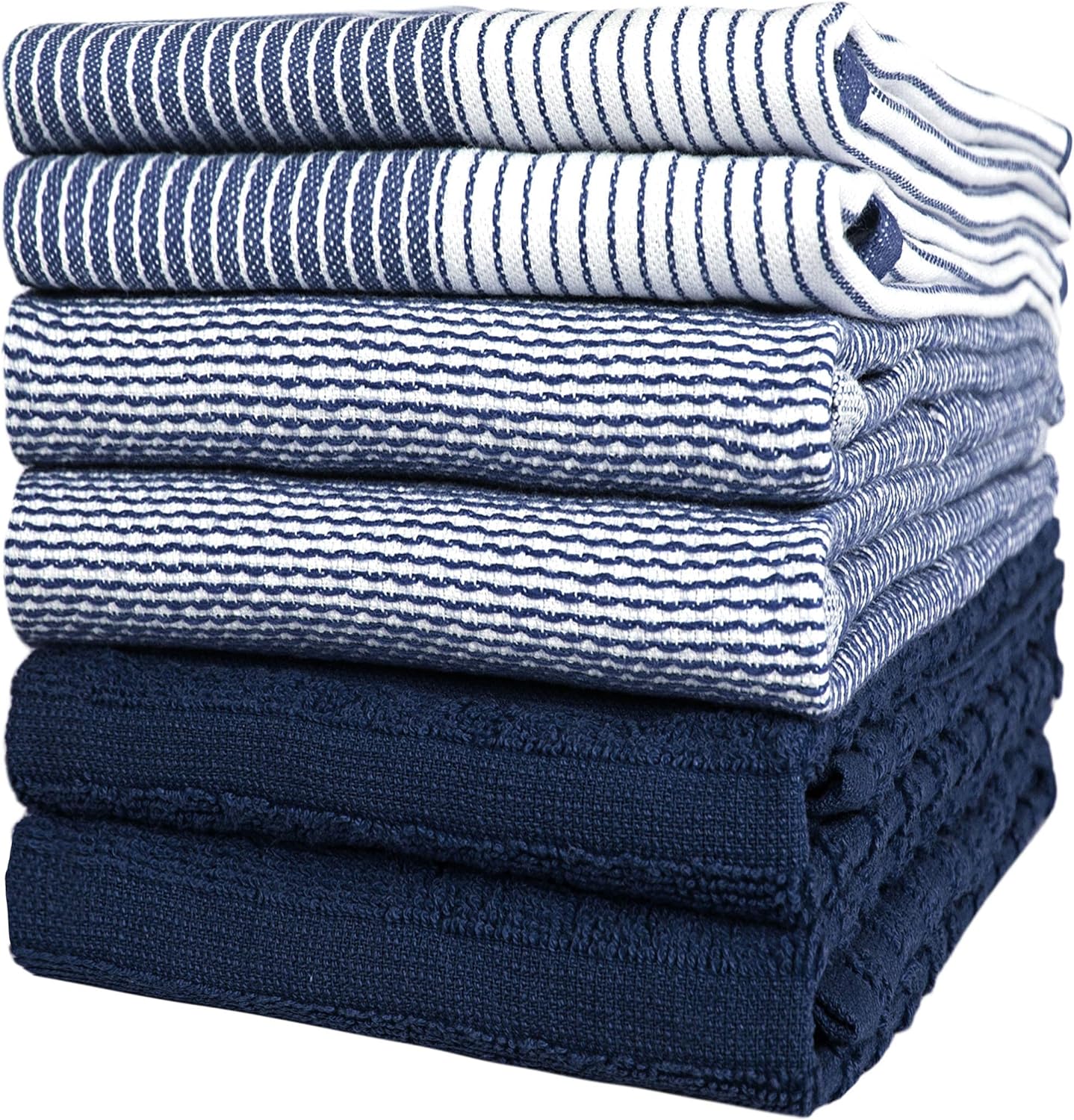 Premium Kitchen Dish Hand Towels (20”x 28”, 6 Pack...