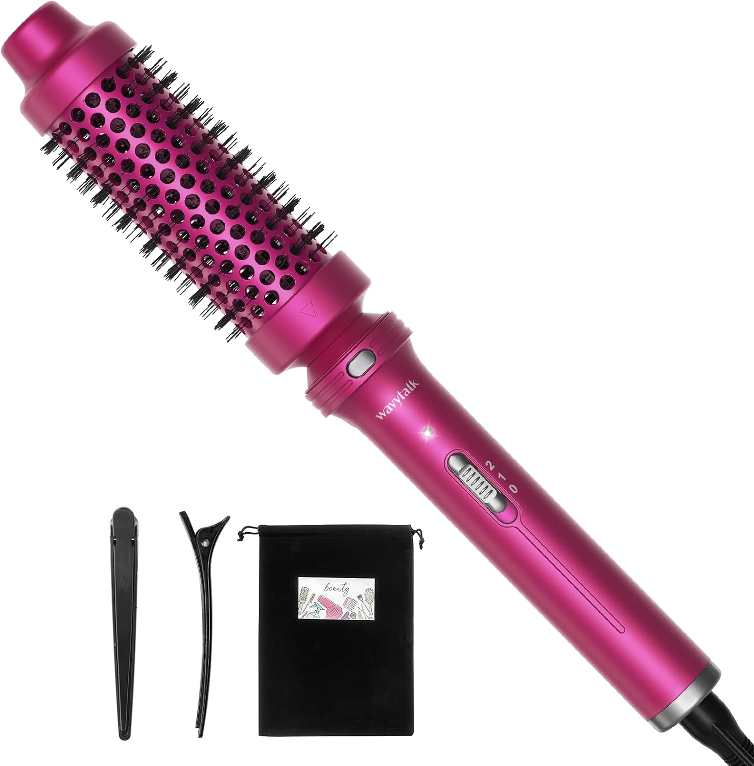 Wavytalk Thermal Brush, Special Heated Round Brush, Innovative 1 1/2 Inch Therma...