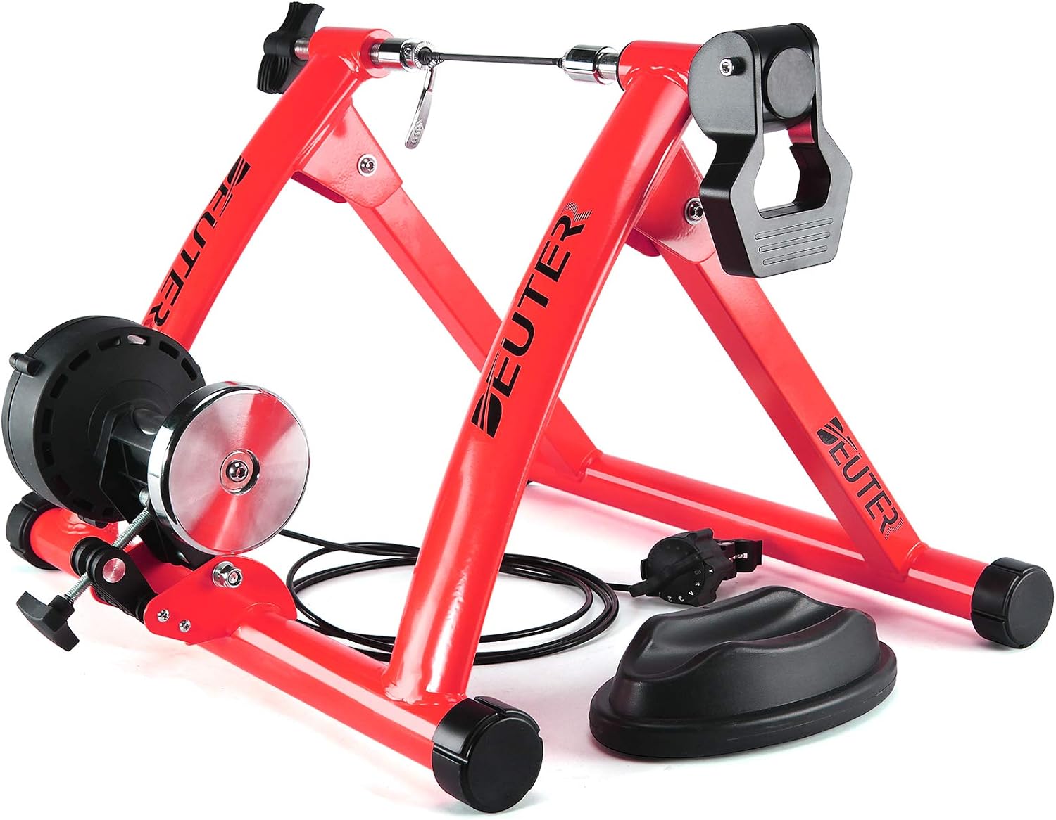 Bike Trainer, Magnetic Bicycle Stationary Stand for Indoor Exercise Riding, 26-2...