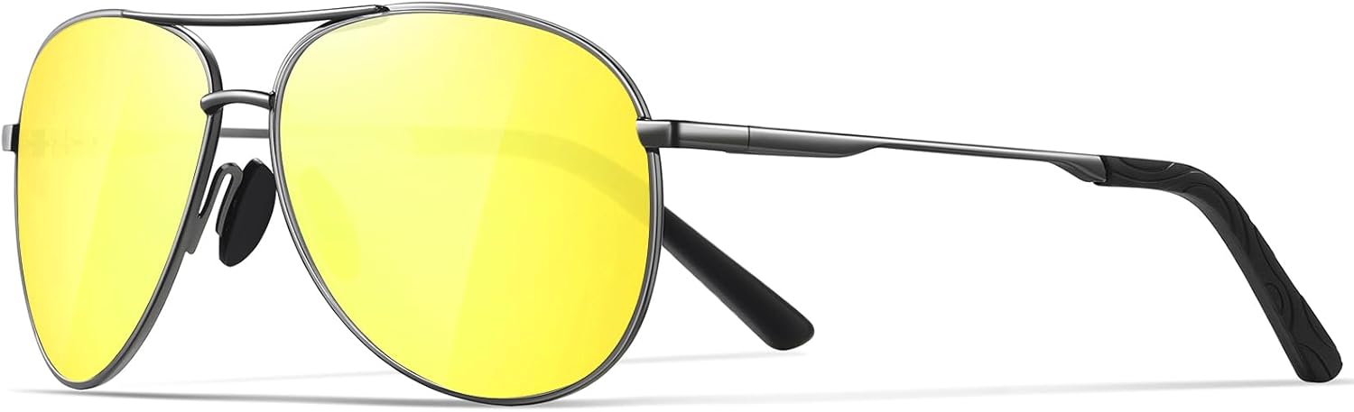 Sunglasses Men Polarized Aviator Sunglasses for Me...