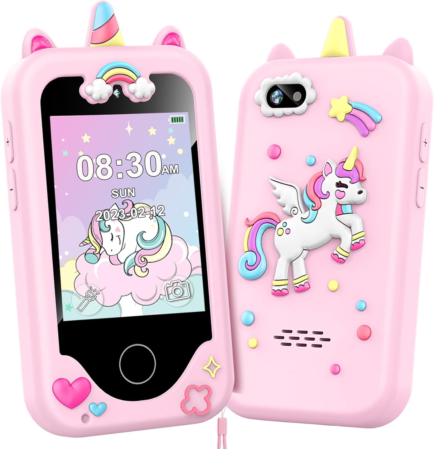 Kids Smart Phone for Girls Toys, Gifts for 3-10 Year Old Girl Boy Christmas Birt...