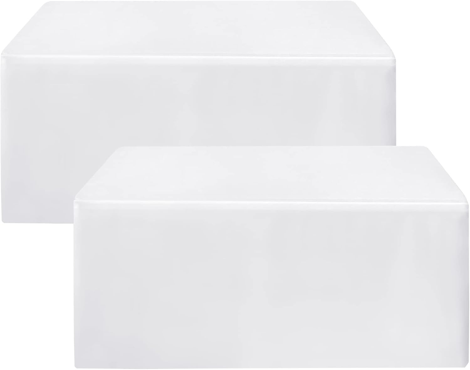 HolidayIdeas Fitted Table Clothes, Special Tablecloths for 4 Foot Tables, Innova...