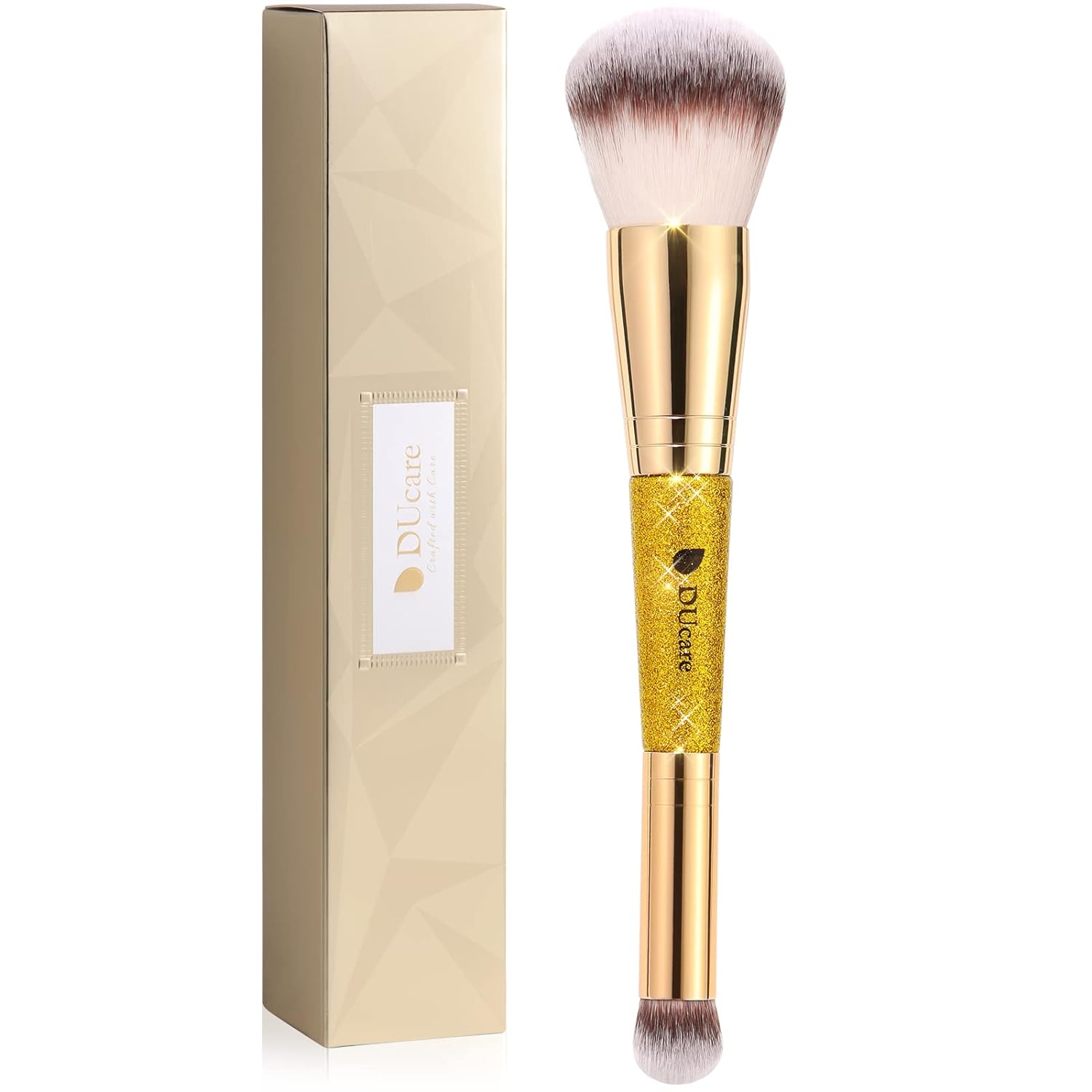 DUcare Makeup Brushes Double Ended Foundation Powder Brush Concealer Brush Perfe...