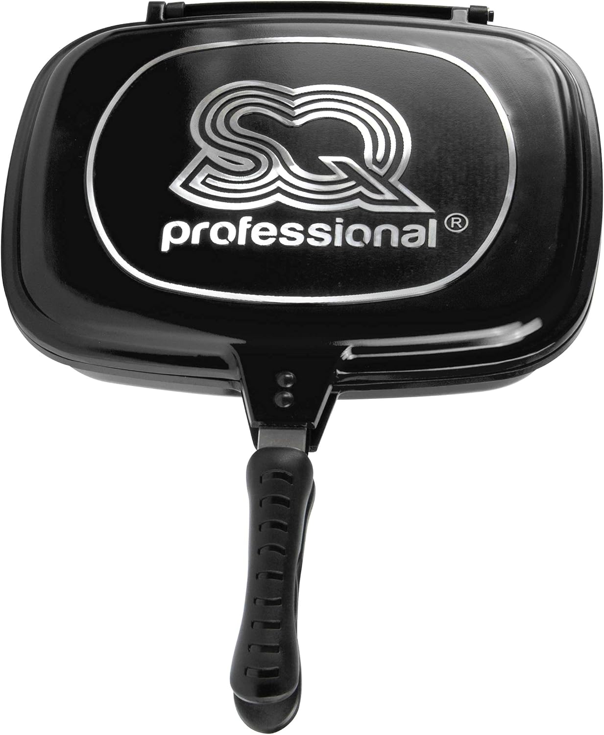 SQ Professional NEA Grill Die-Cast Magic Pan Griddle Pans Non Stick- Double Side...