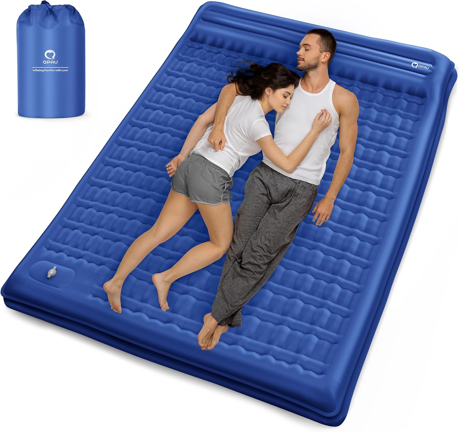 QPAU Sleeping Pad, Special Camping Mattress for 2 Person, Innovative Supportive...