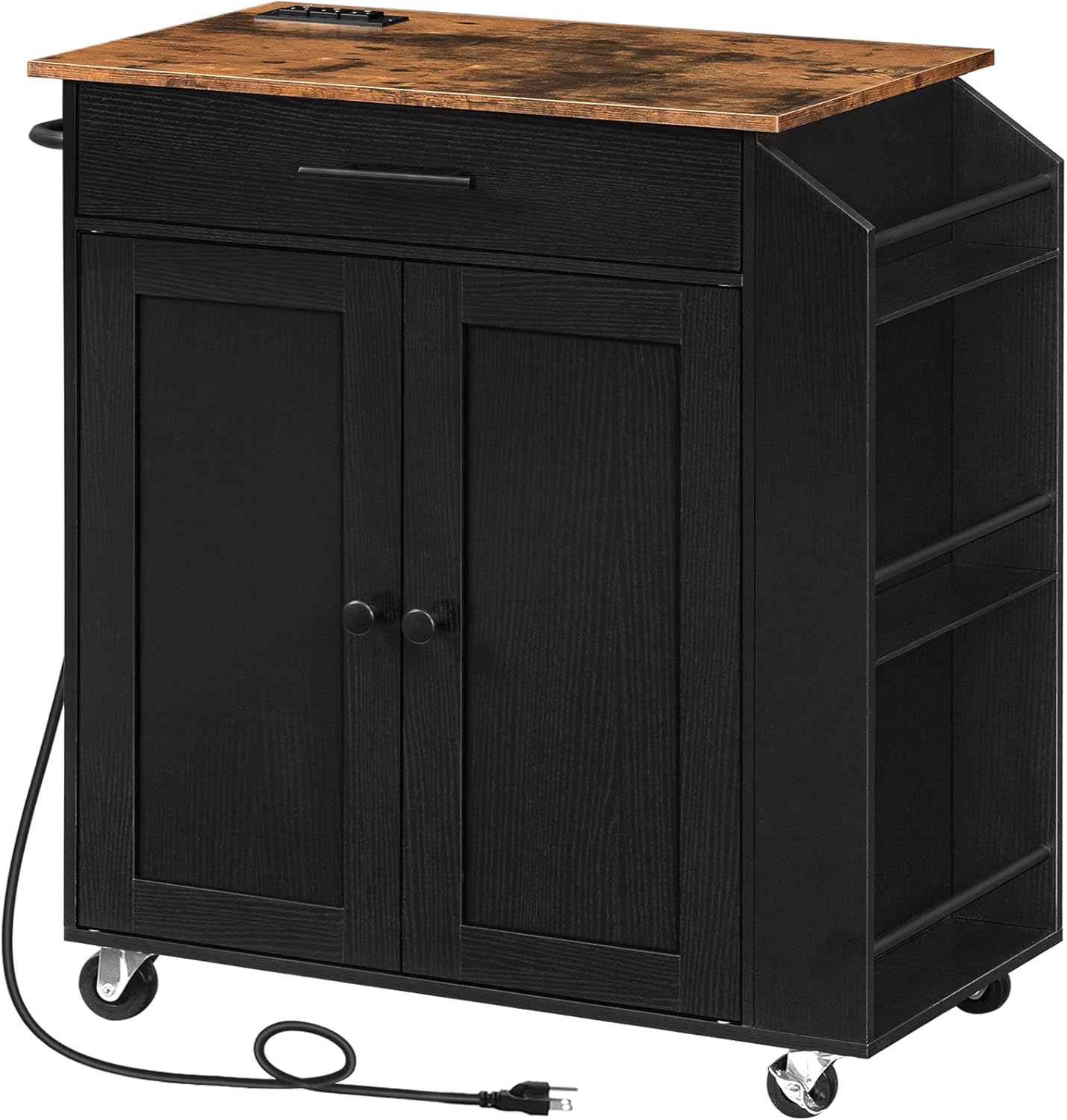 **Title:** Special HOOBRO Kitchen Island, Dynamic Kitchen Storage Island with Po...