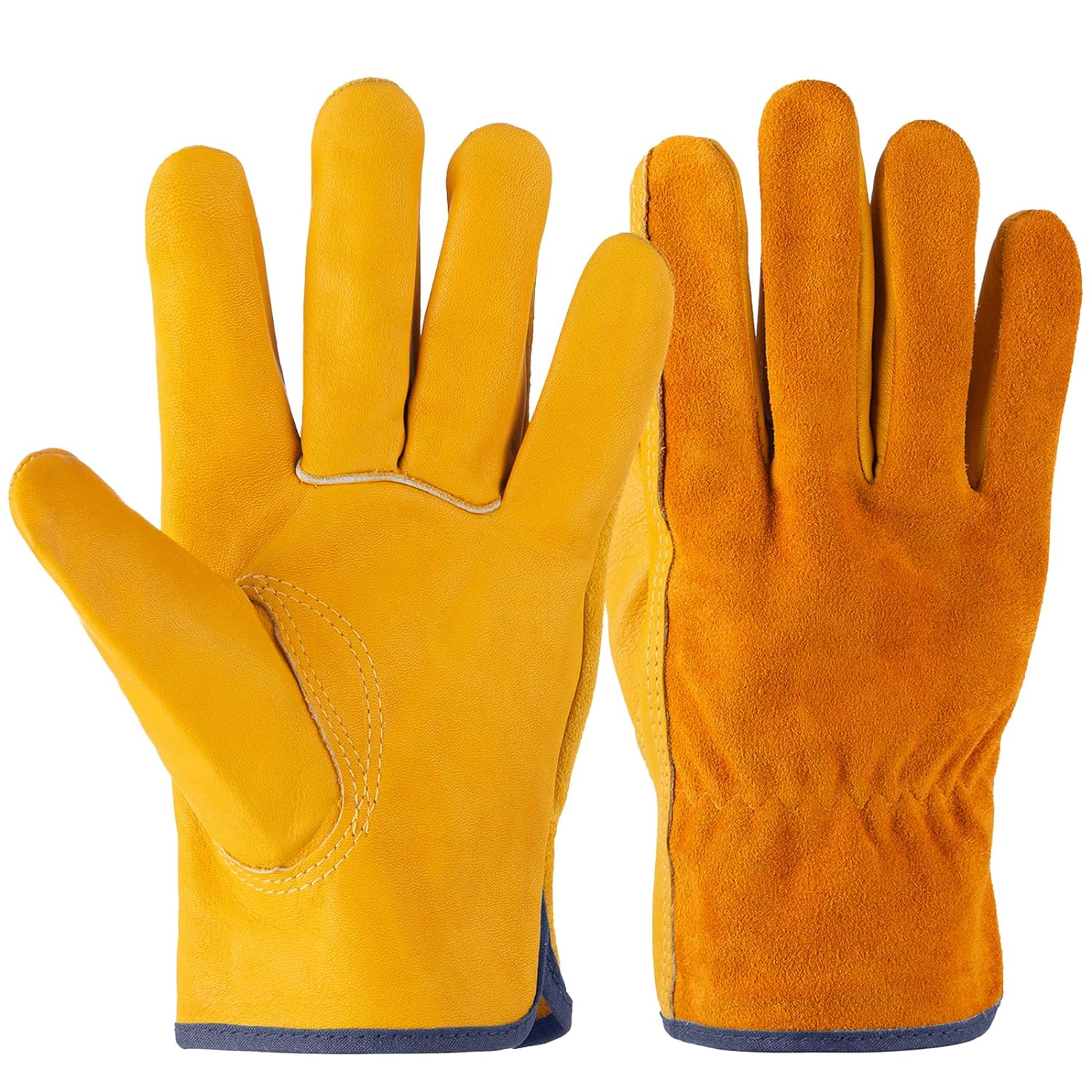 SYEONKOS Gardening Gloves for Women and Men, Protective Breathable Mens Gardenin...