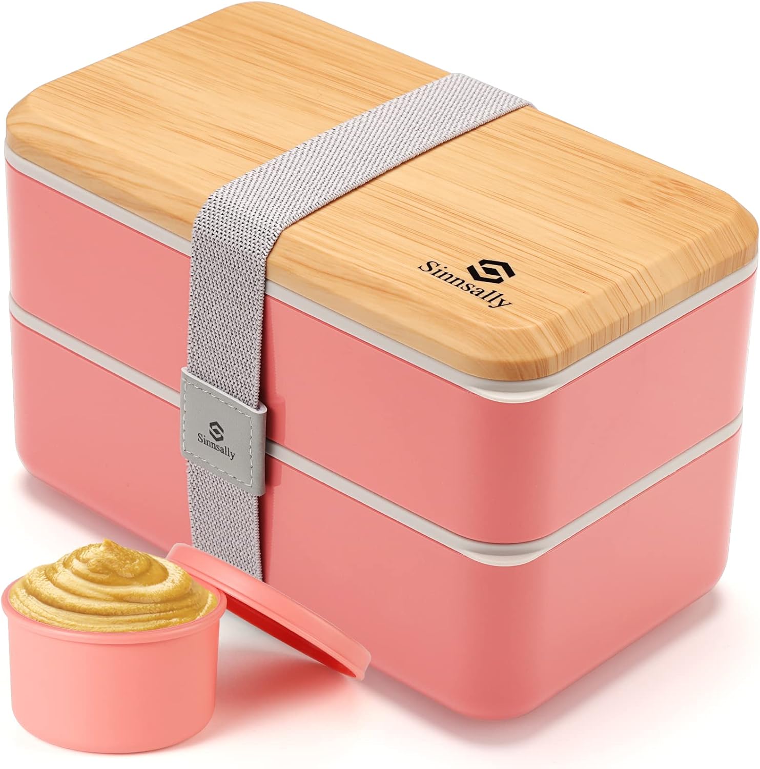 Sinnsally1400ML Bento Box Lunch Boxes,Japanese Bento Lunch Box Kids,Meal Prep Co...