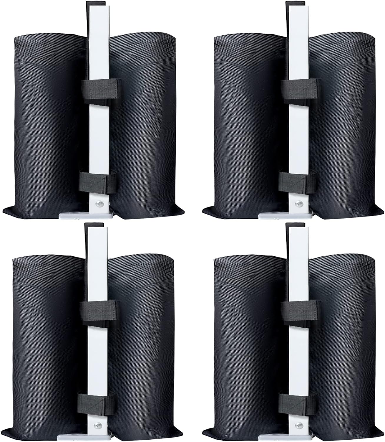 ABCCANOPY 4 Pack Gazebo Weight Bags Industrial Grade Heavy Duty Double-Stitched...