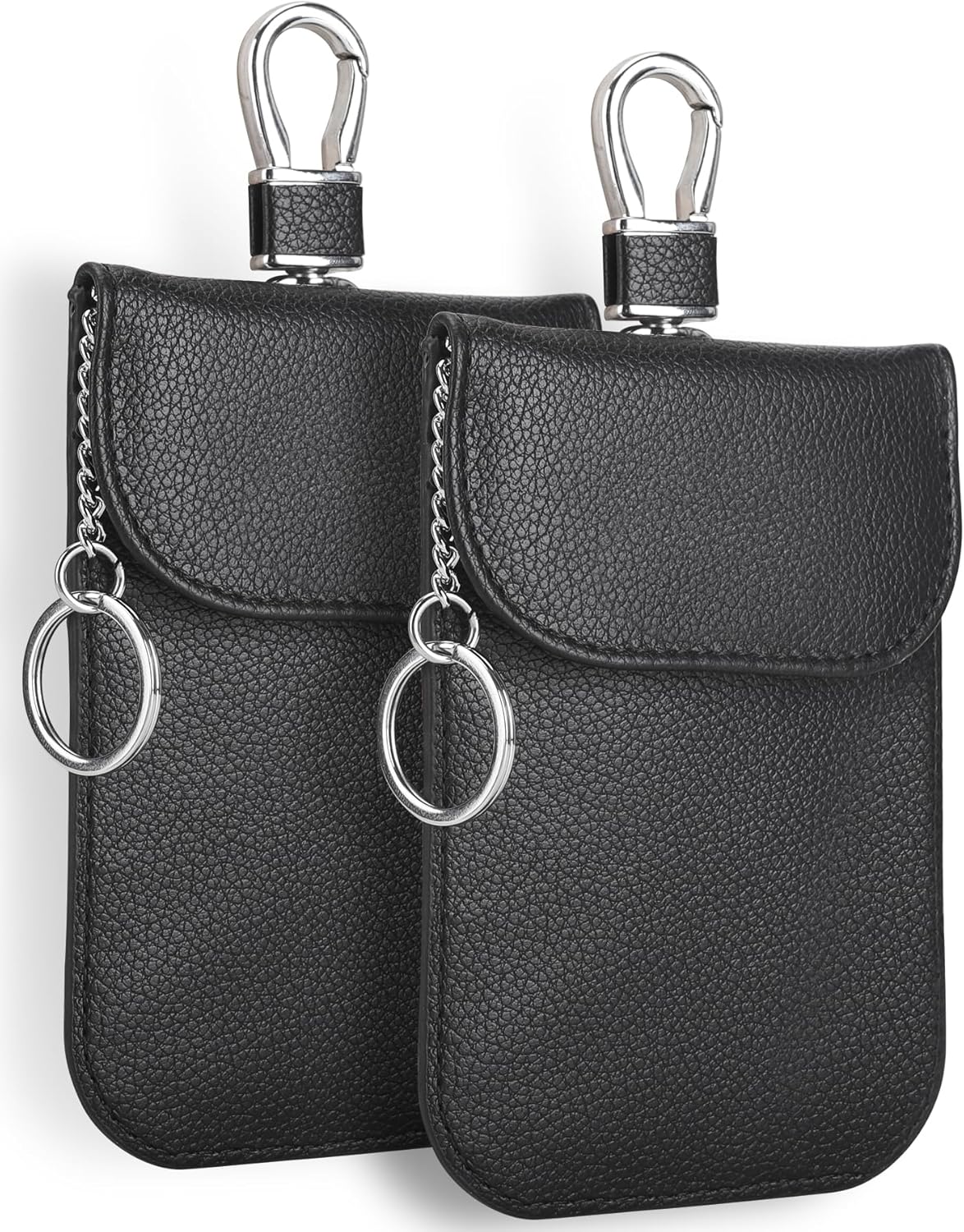 Teskyer 2 Pack Faraday Pouch for Car Keys, Keyless Car Key Signal Blocker Pouch,...