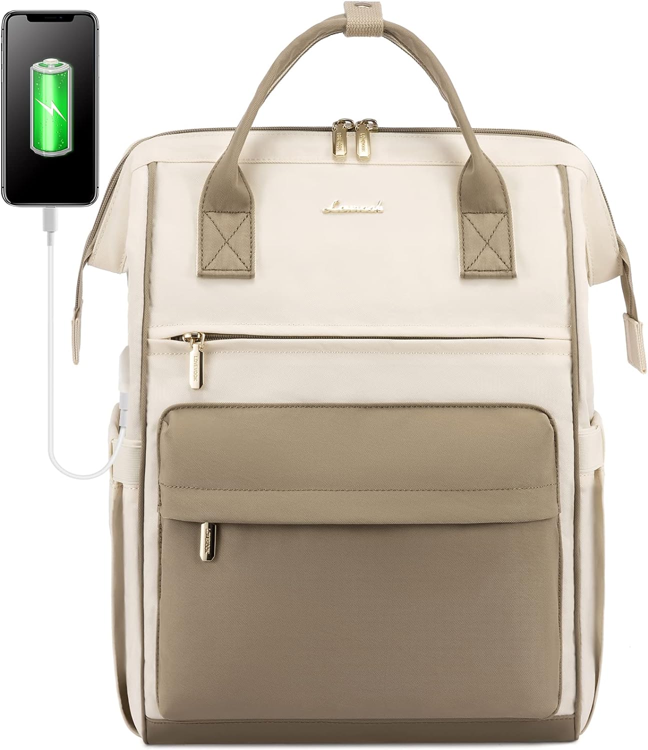 LOVEVOOK Backpack Womens, Waterproof Laptop School Bags 17 Inch Computer Rucksac...