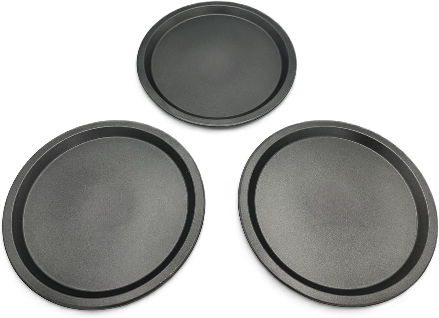 TIJAR® Mini Pizza Pans, Special 7inch Non Stick Baking Tray, Innovative Strong D...