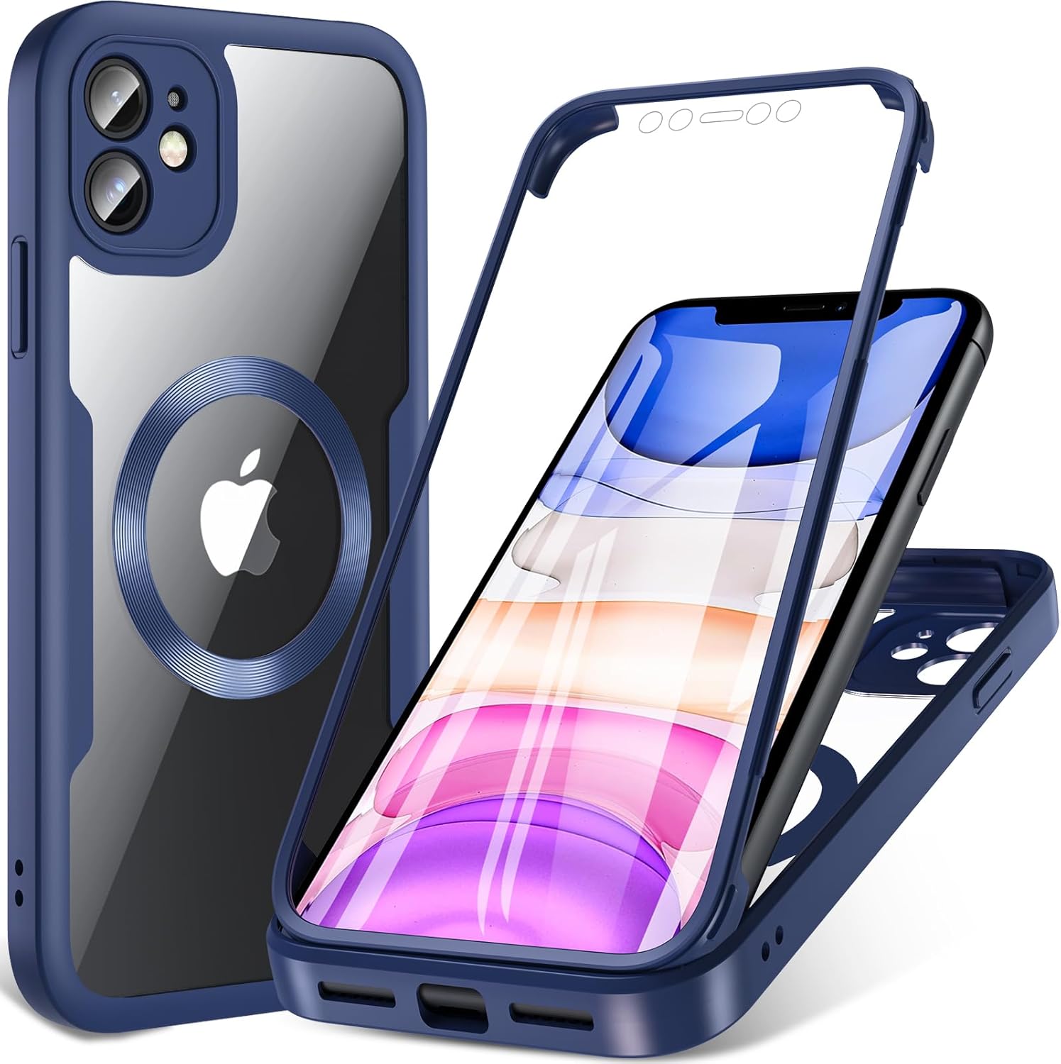 Hensinple iPhone 11 Case, Special Magnetic iPhone 11 Phone Case, Innovative 360...