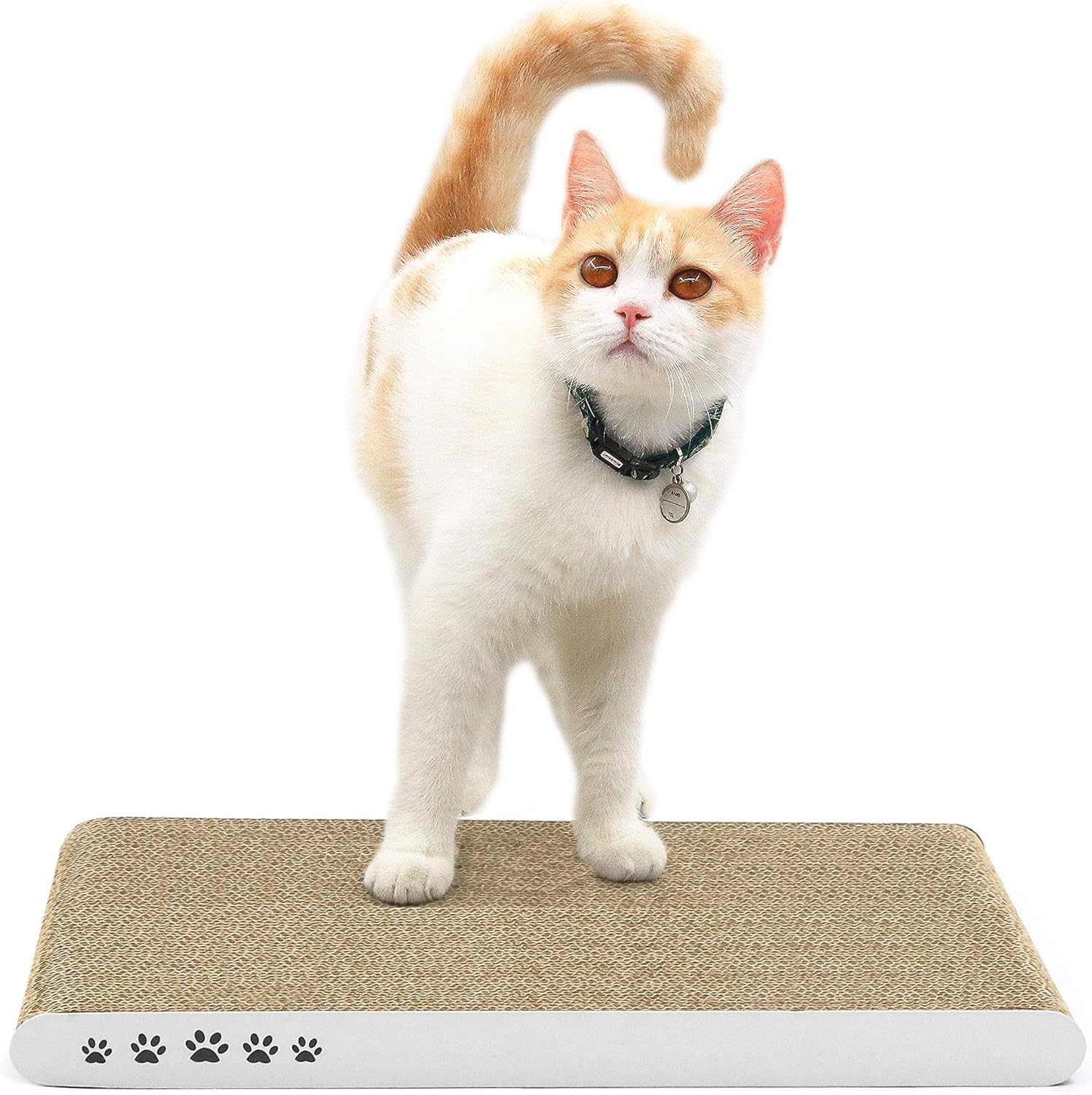 Conlun Cat Scratcher Cat Scratching Board Cardboard Cat Scratchers with Premium...