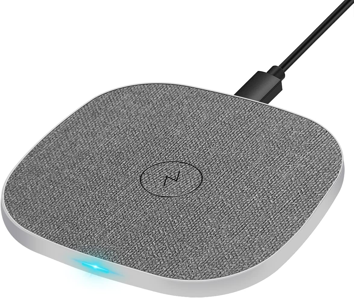 Wireless Charger, Qi-Certified 15W Max Fast for Samsung Galaxy S21/ S20/S10/S9/S...