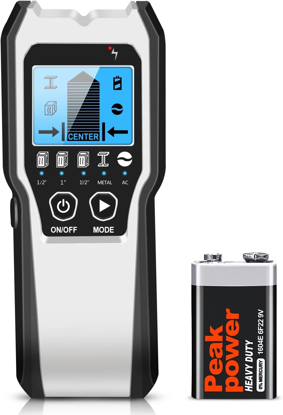 FOLAI TH550 Stud Finder Wall Scanner - 5 in 1 Stud Detector Detector Beam Finder...