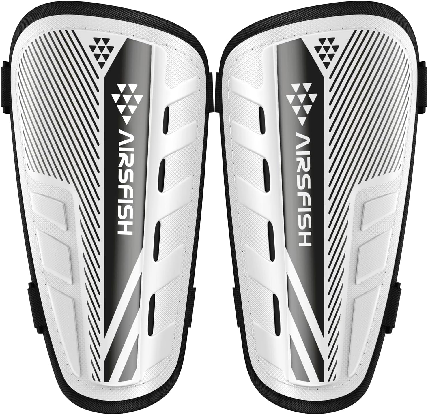 Shin Pads Boys Certified Airsfish Kids Shin Pads with Ankle Protection,High Stre...