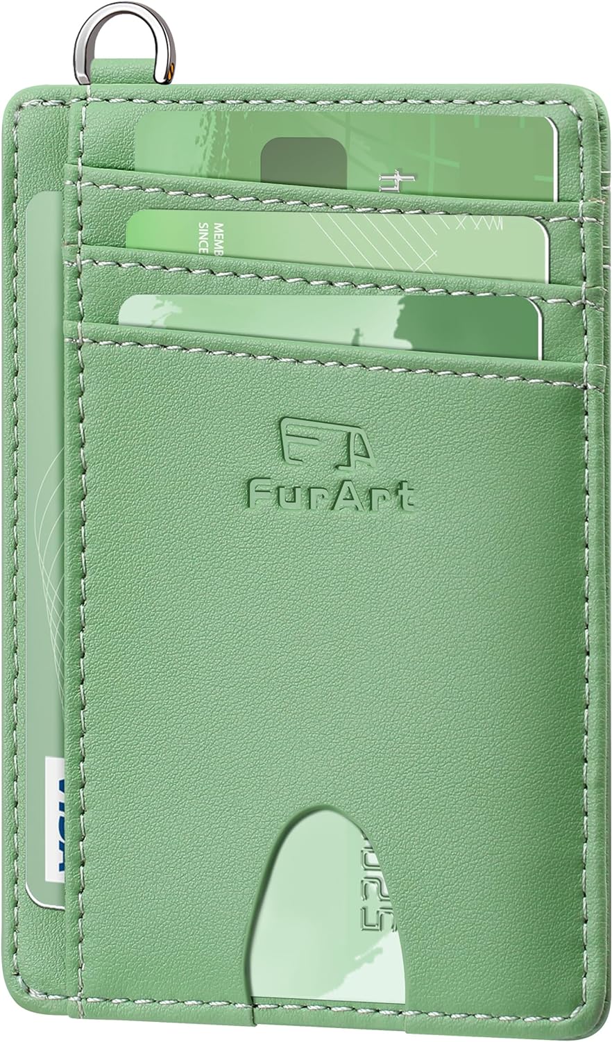 FurArt Credit Card Holder Wallet, Special Wallet with Slim RFID Blocking, Innova...