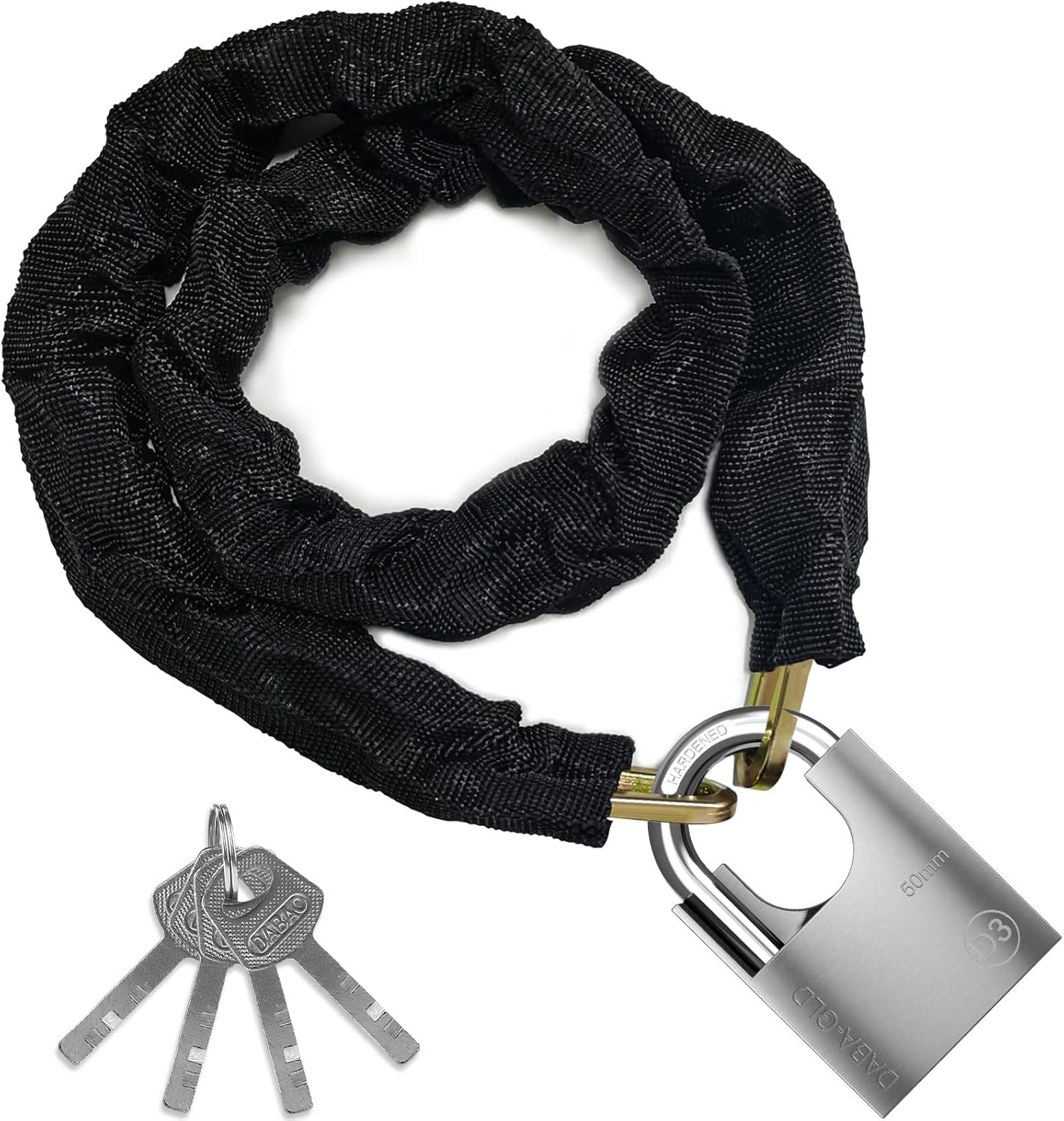 Diyife Bike Lock Heavy Duty, [Reforced Version] [4 Keys] 1m x 6mm Anti-Theft Bik...