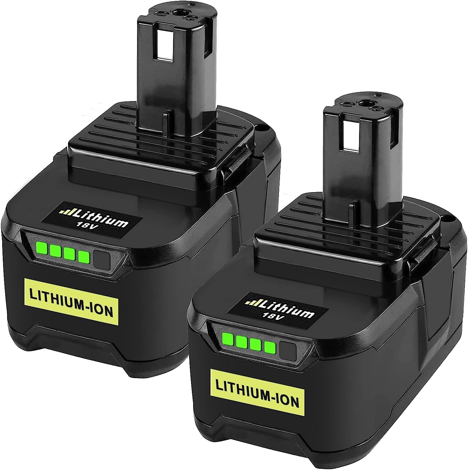 2X 18V 5.5Ah Replacement Battery for Ryobi One+ Battery Compatible for Ryobi RB1...