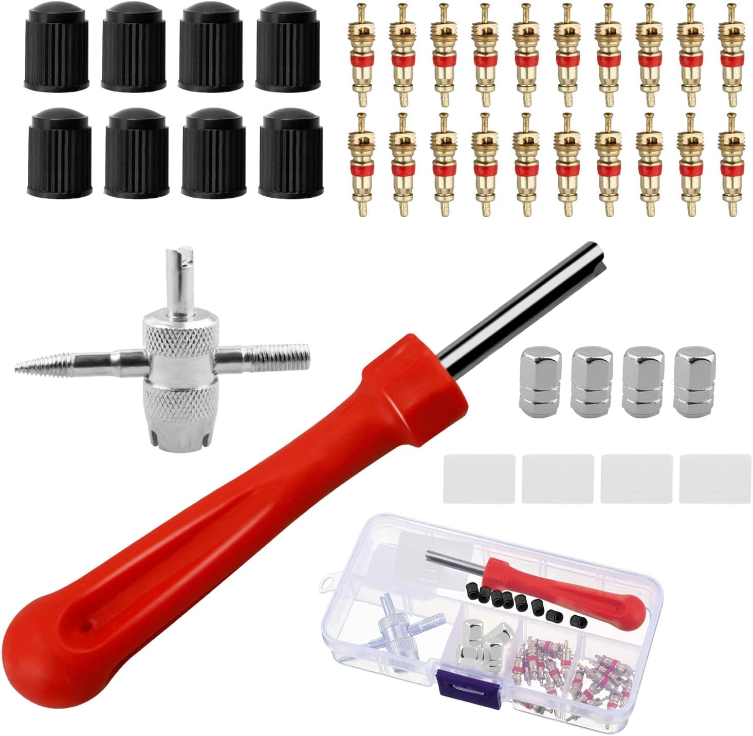 Lanjue Tyre Valve Repair Kit, Special Schrader Valve Tool, Innovative Valve Core...