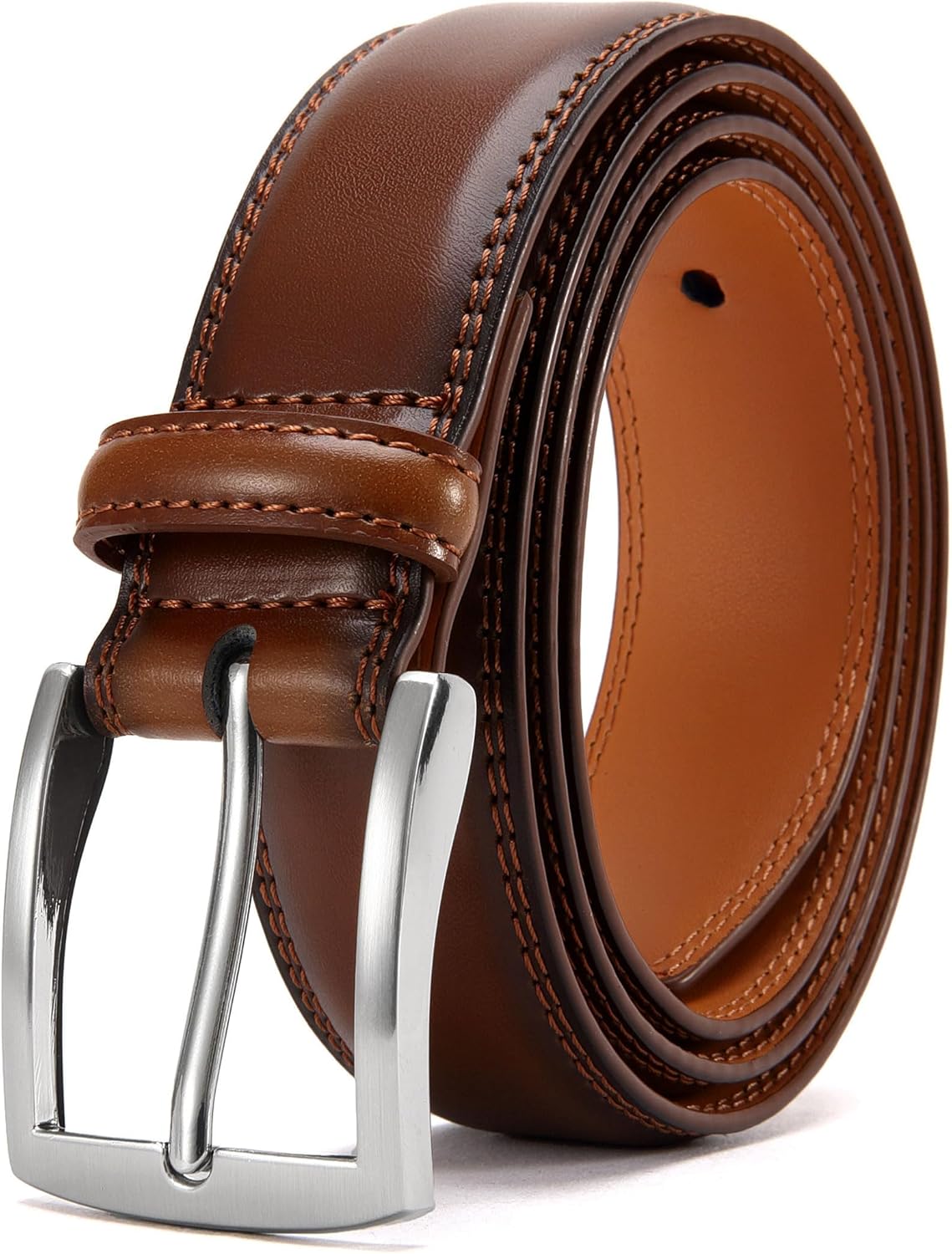 DOOPAI Mens Dress Belt Genuine Leather Dress Belts...