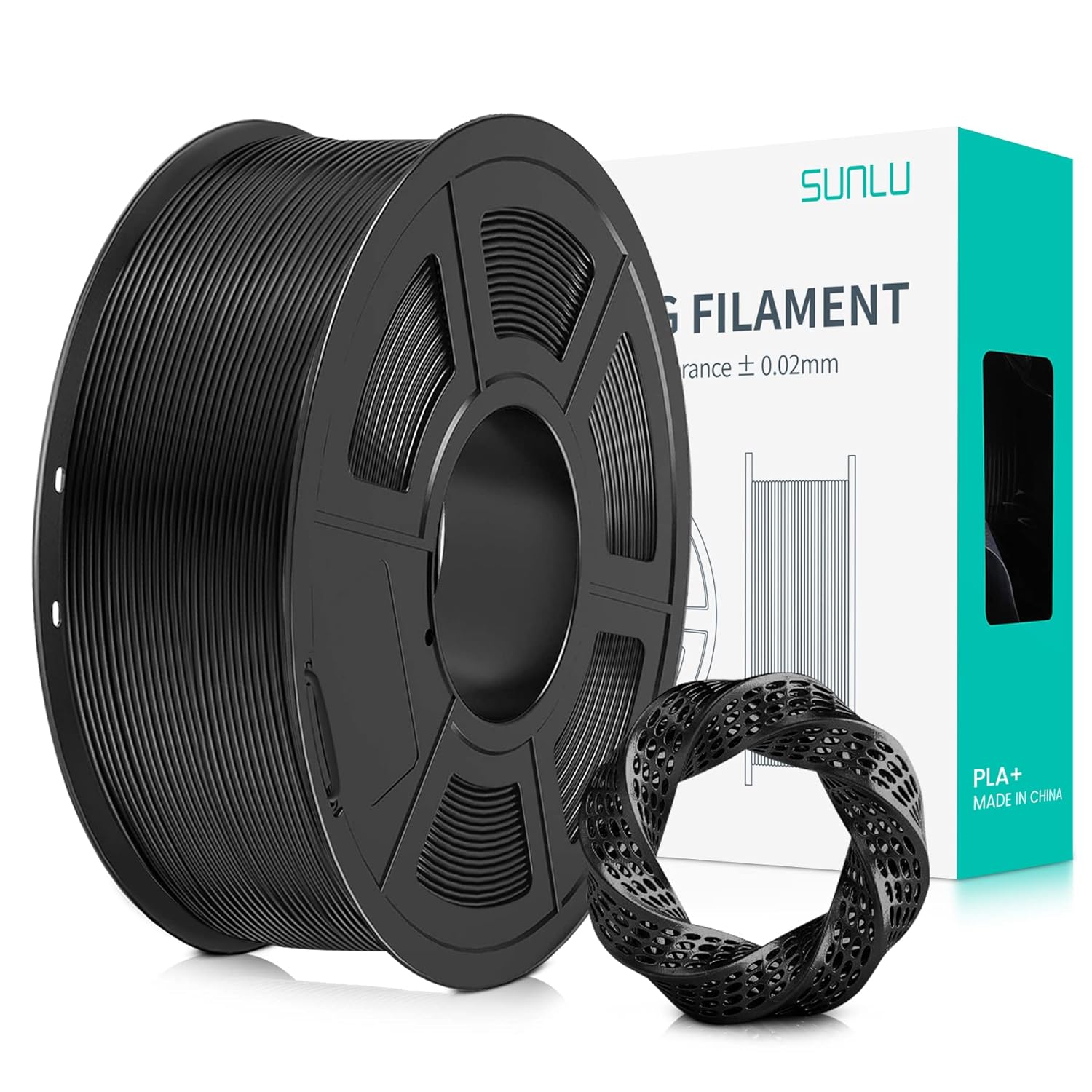 Special SUNLU PLA Plus Filament, Premium 3D Printer Filament for 1.75mm PLA, Inn...