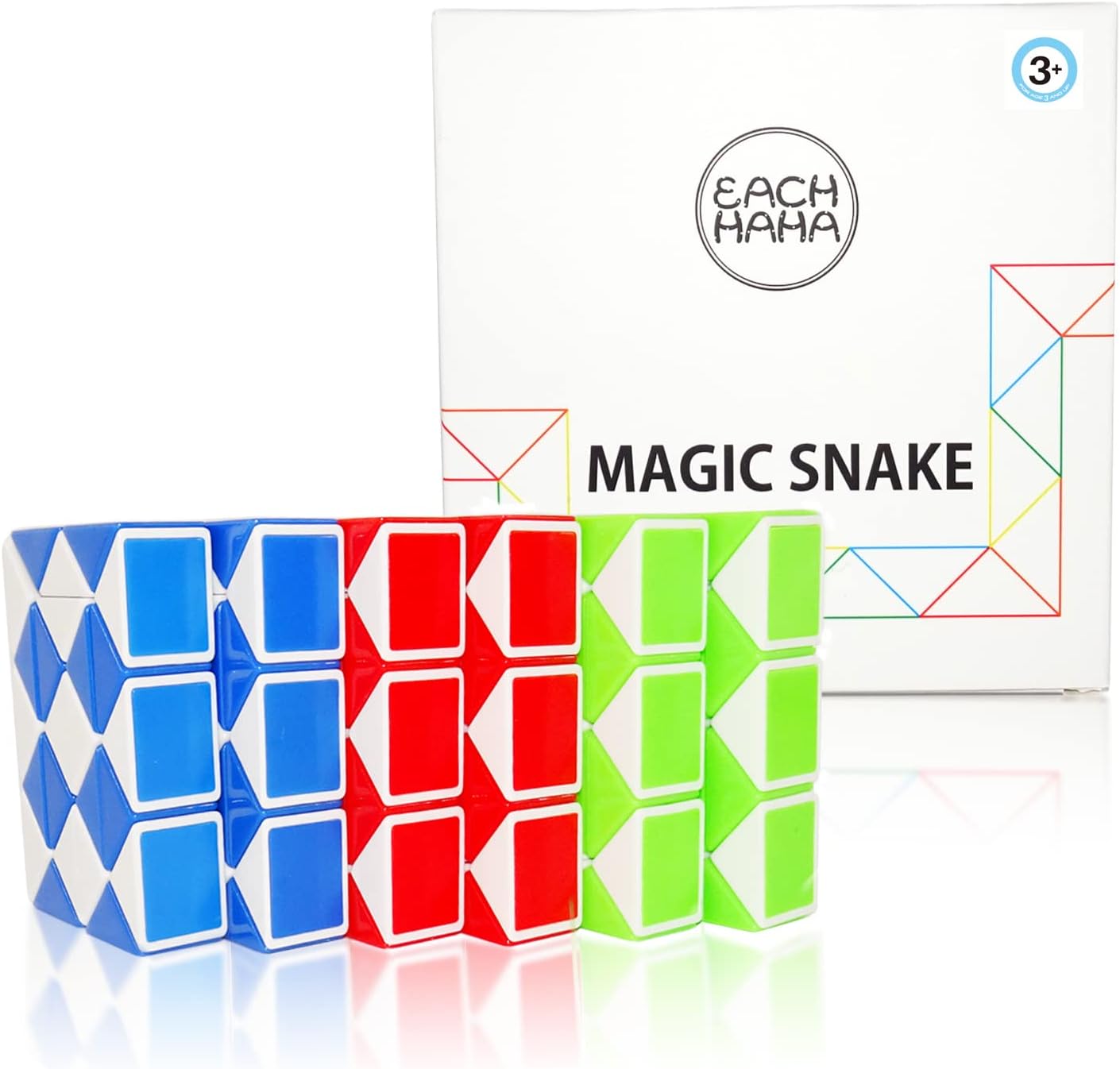 EACHHAHA party bags for kids party-6 pieces Mini Magic Snakes 24 Blocks-party ba...