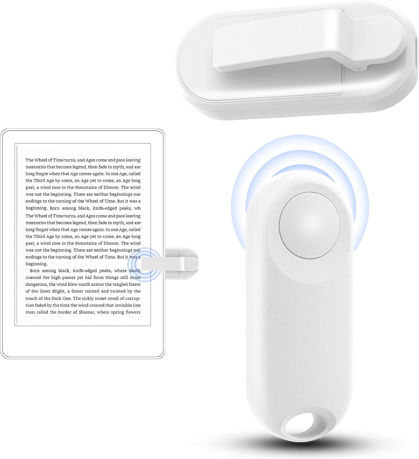 DATAFY RF Remote Control Page Turner for Kindle Paperwhite Kobo eReaders Camera...