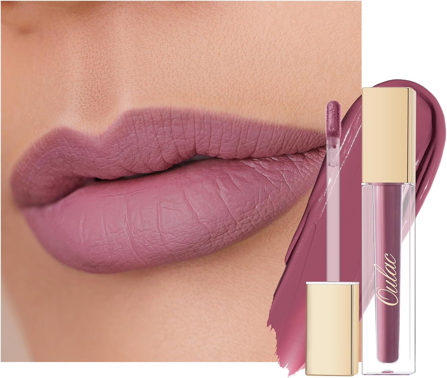 Oulac Matte Liquid Lipstick, Long Lasting Lipstick for Women, High Pigment Lip S...