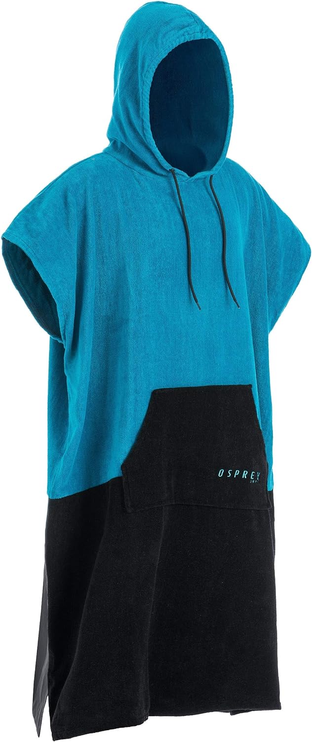 Osprey Towel Poncho | Unisex Hooded Surf Poncho, Beach Changing Robe for Men and...