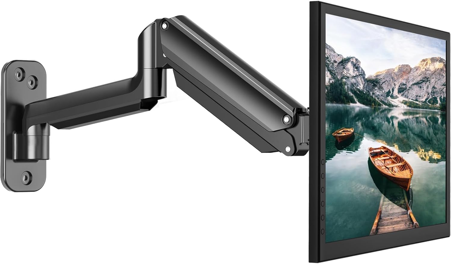 HUANUO 17-32 Inch Monitor Wall Mount Bracket for Computer TV Screens Adjustable...