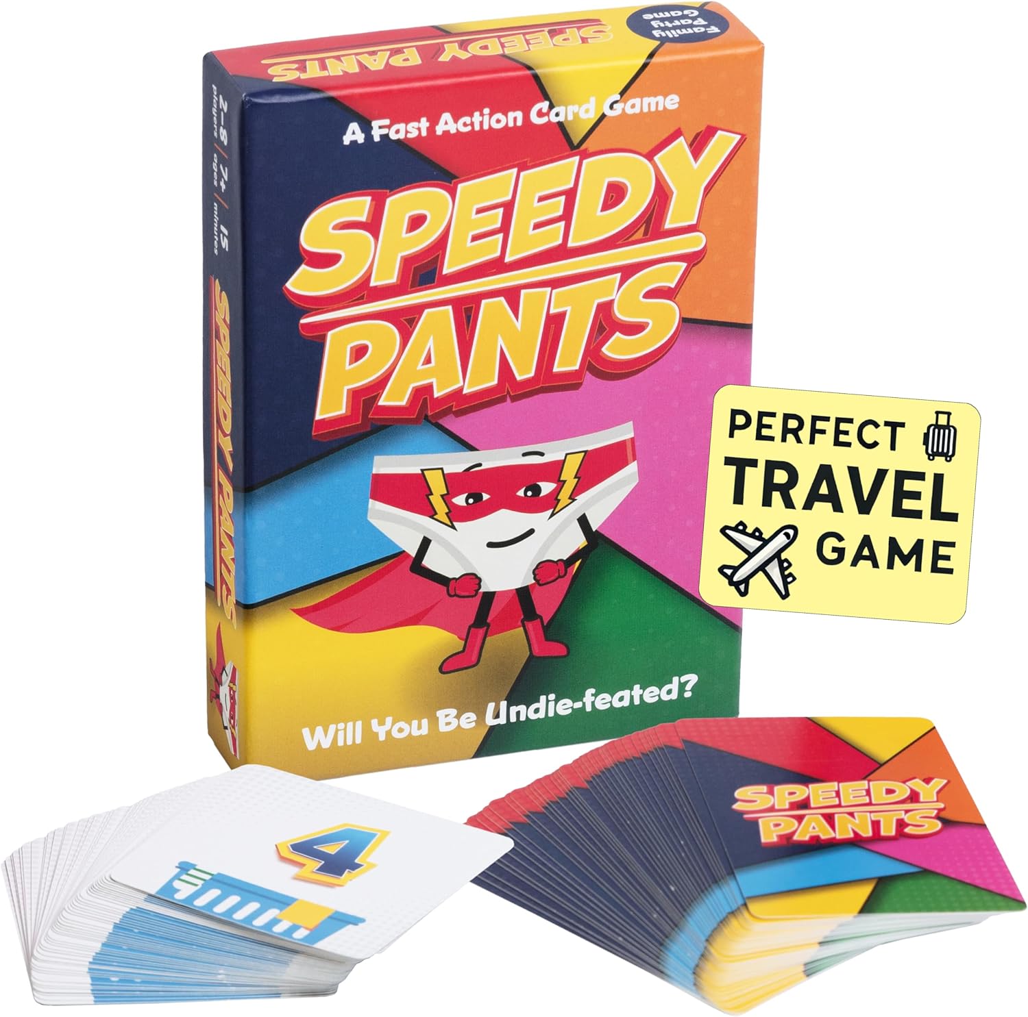 Speedy Pants | Funny Family Card Game | Perfect Travel & Holiday Game & Amazing...